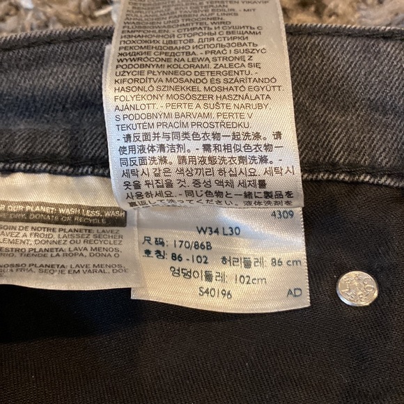 Mens Levi’s W34 L30 - Picture 7 of 7